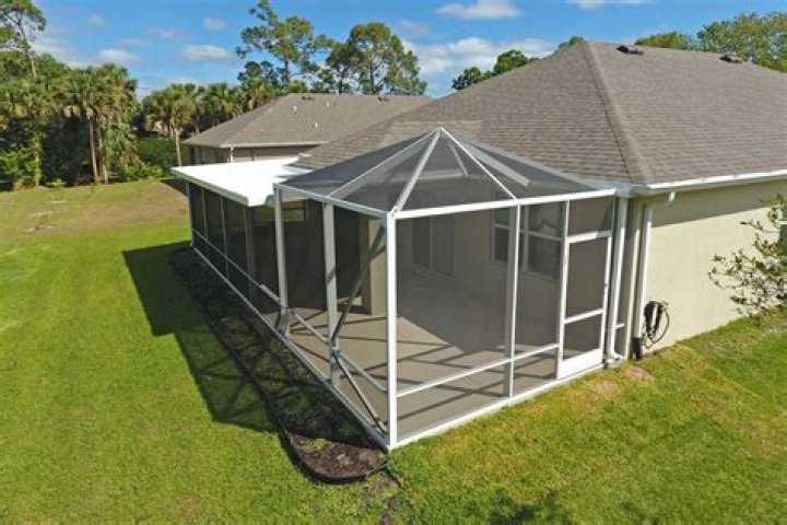 How do you clean aluminum patio enclosures