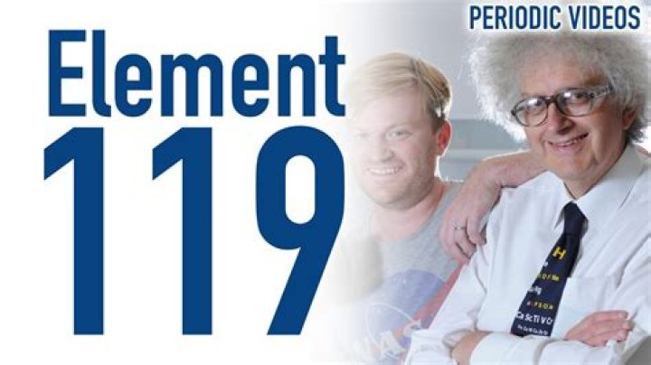 What is element 119 made