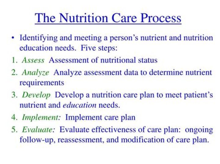 What is nutrition care process